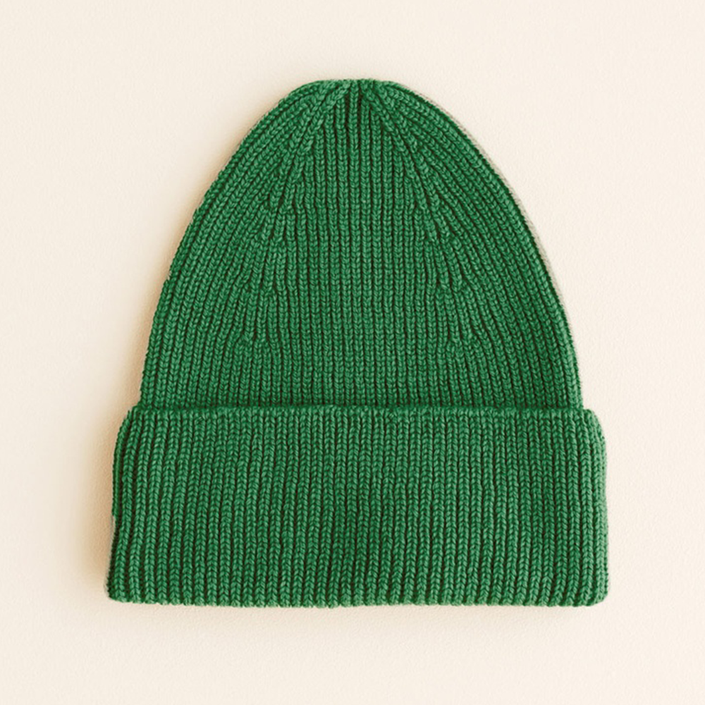Hvid  Beanie Fonzie für Erwachsene Grass - Online MY SNOWFLAKE