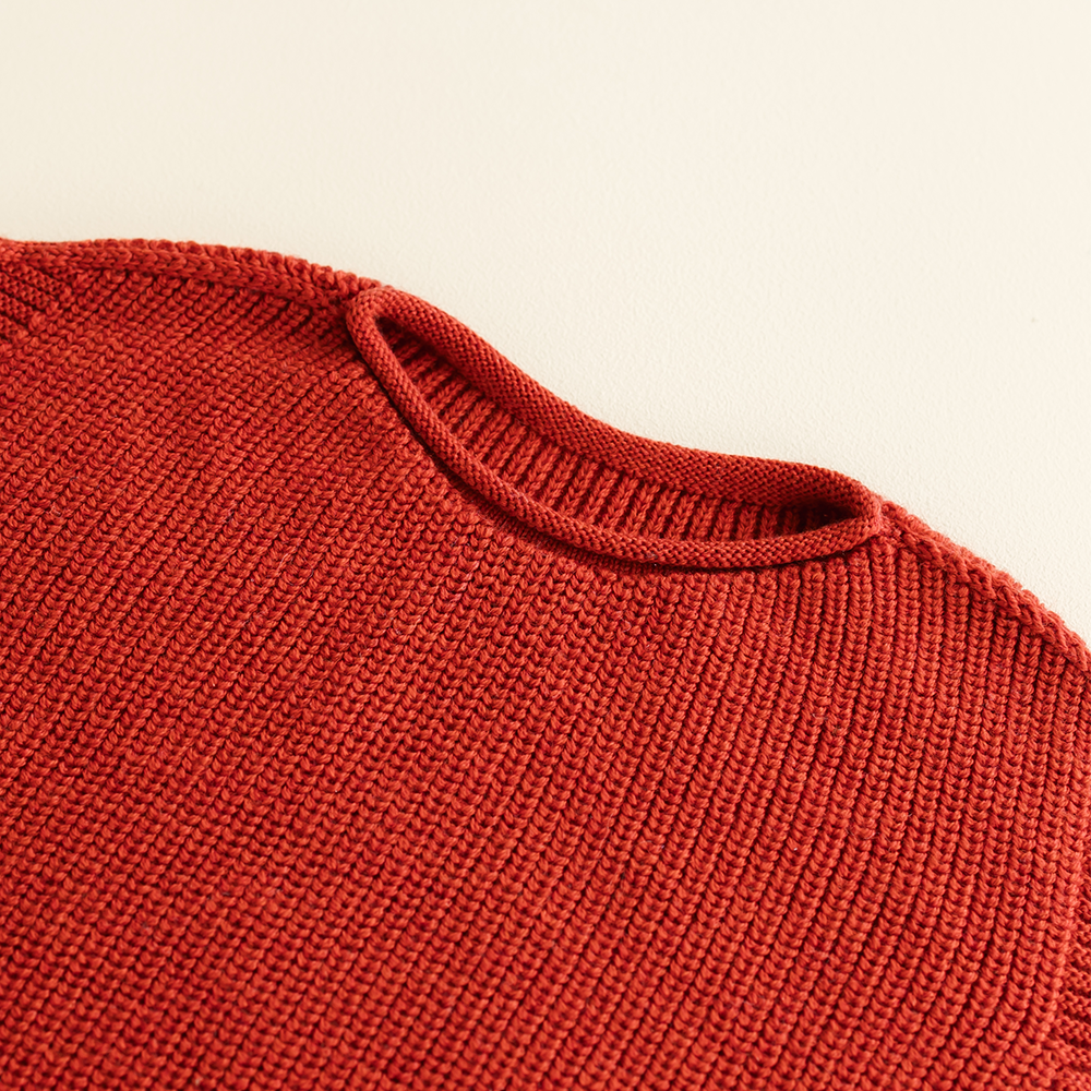 Hvid  Kinder Strickweste 'Harvey'  Red