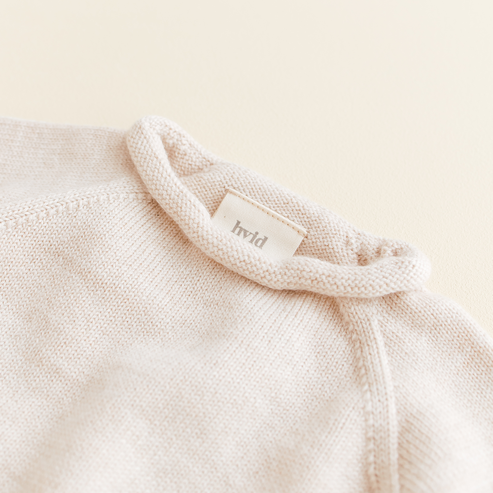 White Baby Knitted Sweater 'Georgette' Cream