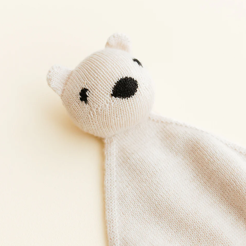 Hvid Doudou plat lapin Cream