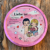 KALFANY BONBONS, Blechdosen "Liebe ist"