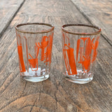 Schnapsgläser-Set, 1960er-Jahre
