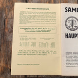 KOJZAR Samen, Verkaufskatalog 1964