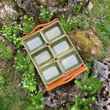 JIE GANTOFTA, Tablett mit 6 Schalen