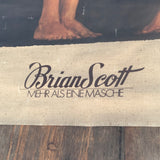 BRIAN SCOTT, Werbeplakat