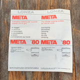 LONZA, Campingkocher Meta 80