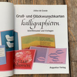 Gruß- und Glückwunschkarten kalligraphieren