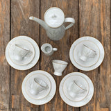 RICHARD LATHAM/RAYMOND LOEWY für ROSENTHAL, Kaffeeservice