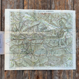 Karte des Semmering und Umgebung