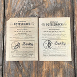 Lichtspiele Pottschach, 2 Kinoprogramme