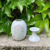 HANS WILHELM SEITZ für ARZBERG, Vase und Kerzenhalter
