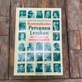 Österreichisches Personenlexikon der 1. und 2. Republik, Buch