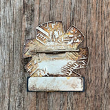 Skirennen 2. Preis, Anstecknadel