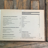 REX, Einkochbuch + 3 Einmachgläser