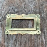 Messing Türschild