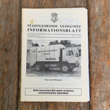 Stadtgemeinde Gloggnitz, Informationsblatt
