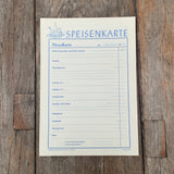 Speisenkarte (blanko), 60 Stück