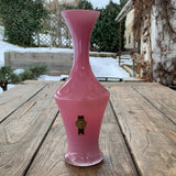 Opaline Vase, Italien 1950/60er-Jahre