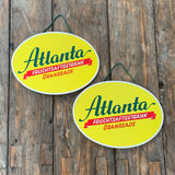 ATLANTA Fruchtsaftgetränk, Pappschilder