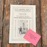 OTTO ANDERS, Verkaufsprospekte