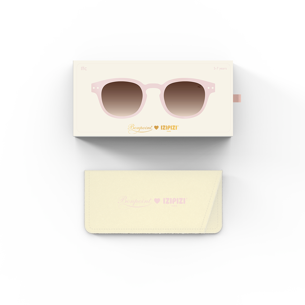 Izipizi Lunettes de soleil enfant 'Bonpoint' #C 5-7 ans Rose bonbon