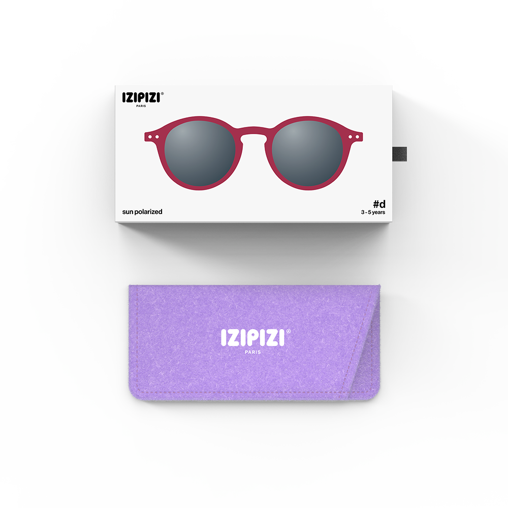 Izipizi Lunettes de soleil Enfant #D 5-7 ans Cranberry
