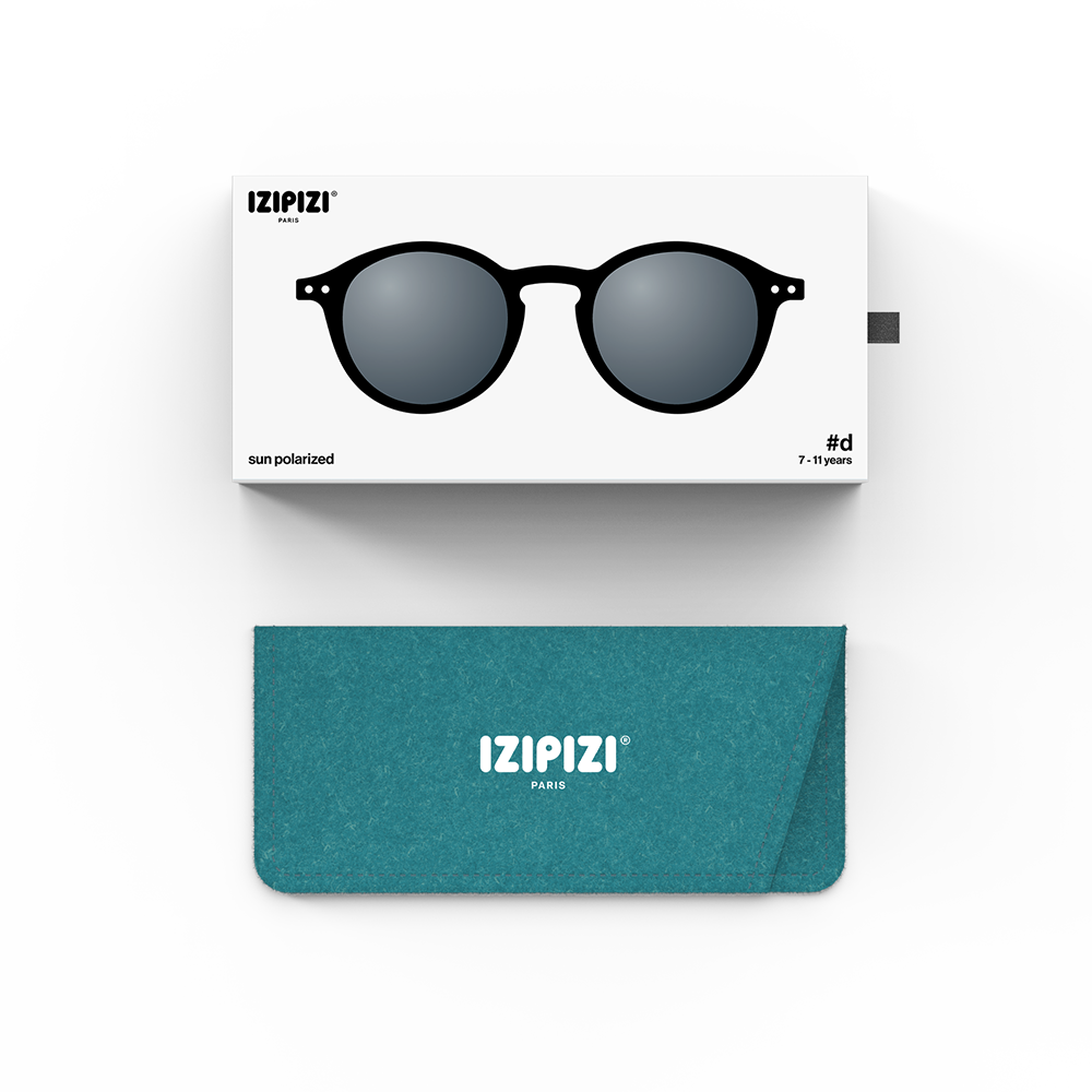Izipizi Lunettes de soleil Enfant #D 7-11 ans Black