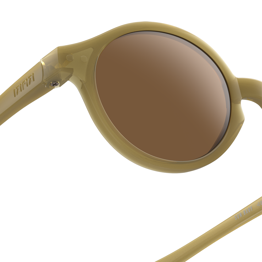 Izipizi Lunettes de soleil Enfant #D 0-3 ans Brillant Kaki