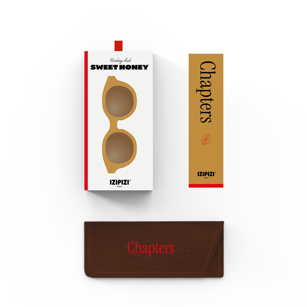 Izipizi Lunettes de soleil enfant 'Chapters' #C 3-5 ans Sweet Honey
