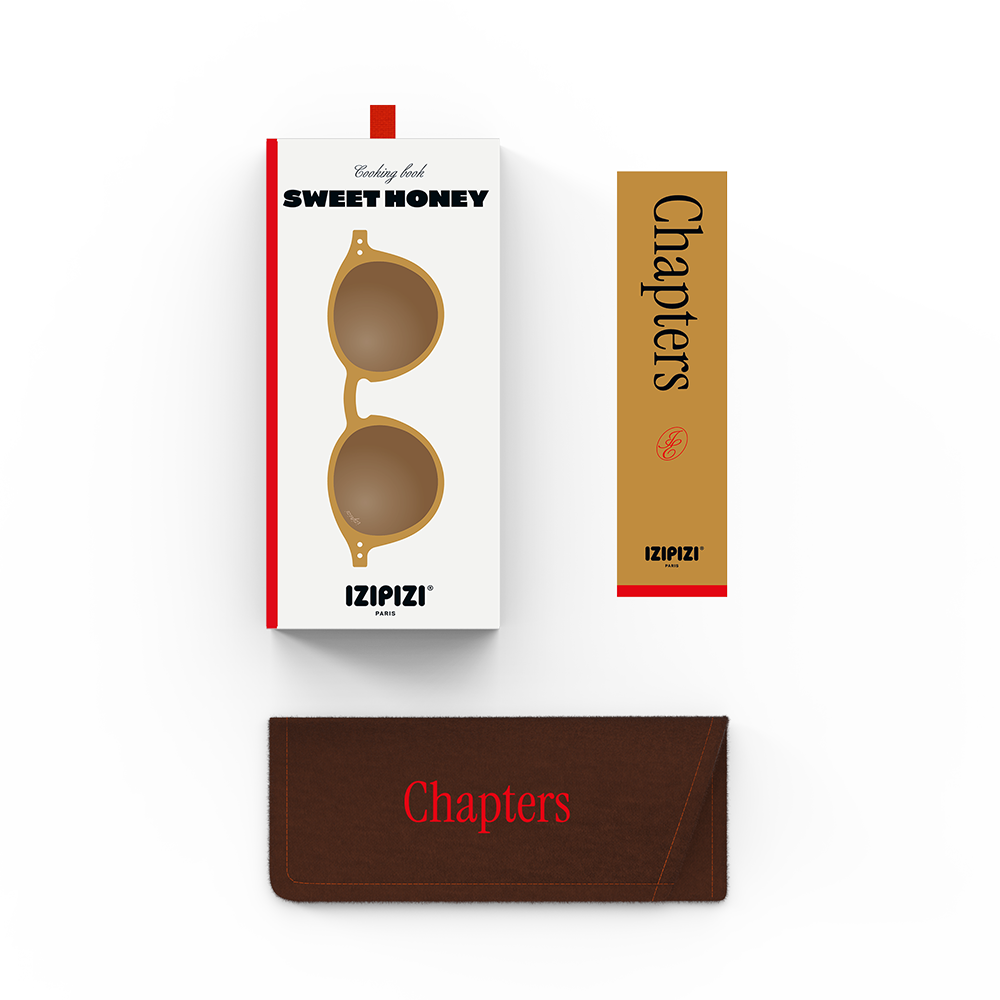 Izipizi  Kinder Sonnenbrille 'Chapters' #D 5-10 Jahre Sweet Honey