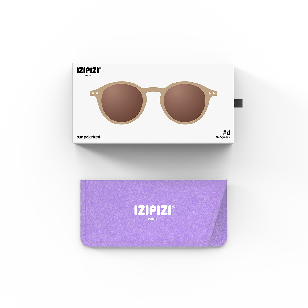 Izipizi Kids Sunglasses #D 3-5 Years Macchiato