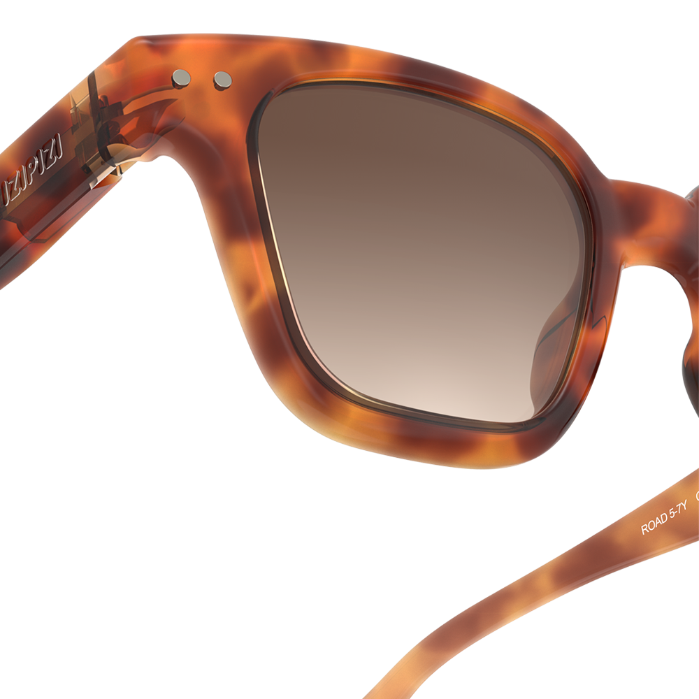 Lunettes de soleil Izipizi pour enfants 'Bonpoint' #Road 5-7 ans Havane Brillant