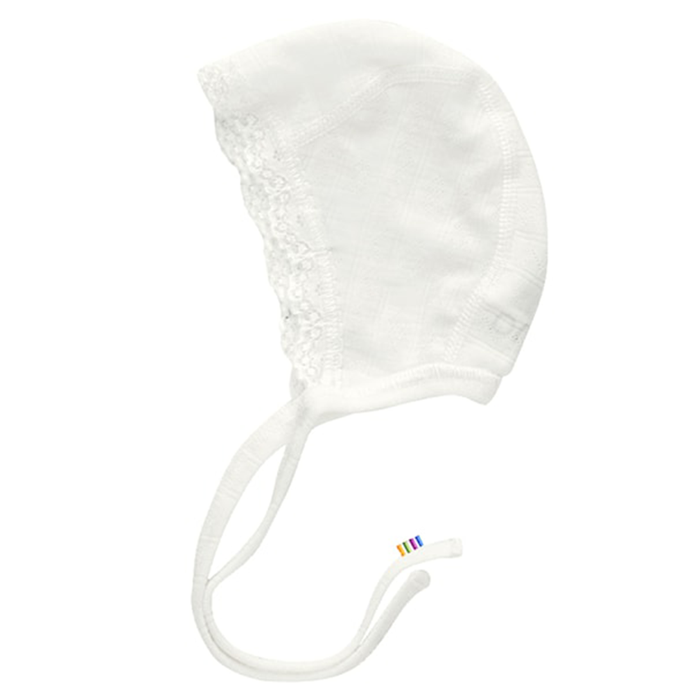 Joha Babymütze Merinowolle/Seide 'Basic' Off White - Online MY SNOWFLAKE