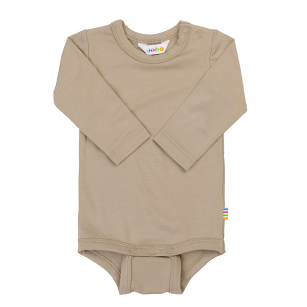 Joha  Body Langarm aus Bambus Beige