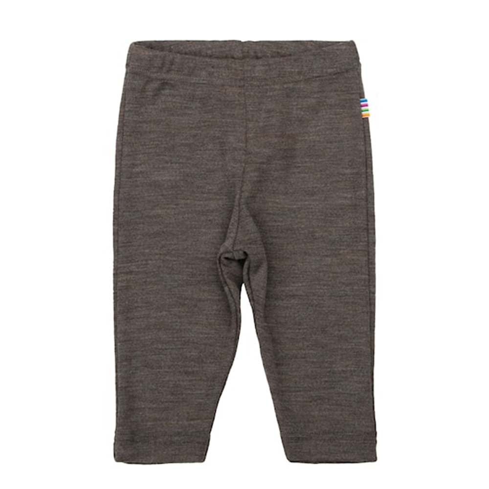 Joha Baby Leggings Merino Wool/Silk Brown Mel