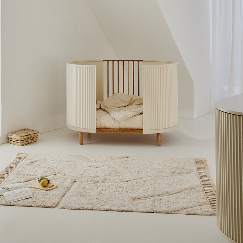 Kas Kopenhagen Kai Babybett 70 x 120 cm Cream Oak - Online MY SNOWFLAKE