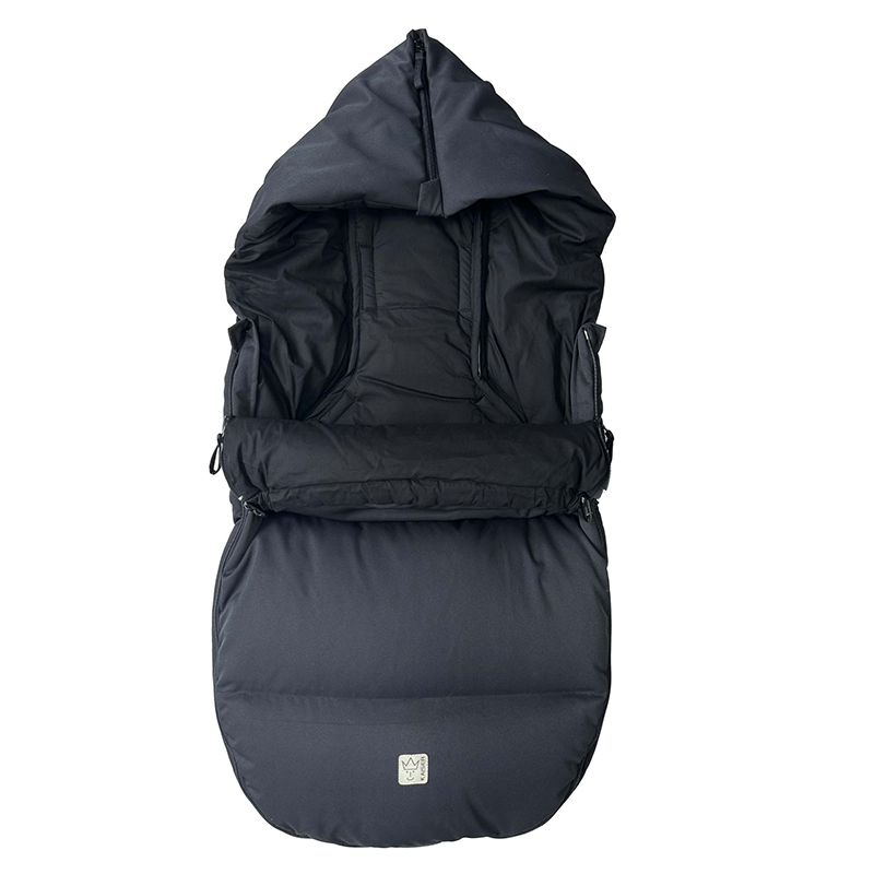 Kaiser Daunen Fusssack 'Dowwny XL' Black - Online MY SNOWFLAKE