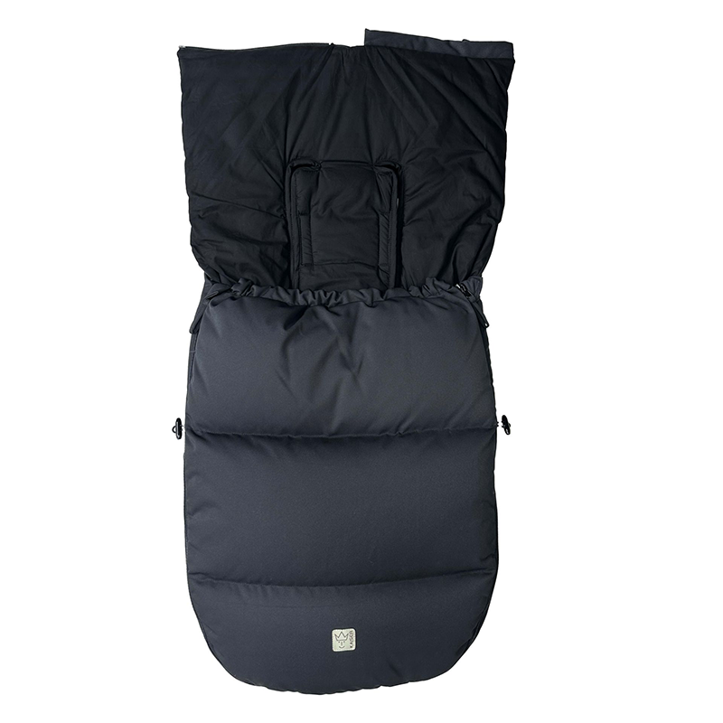 Kaiser Daunen Fusssack 'Dowwny XL' Black - Online MY SNOWFLAKE
