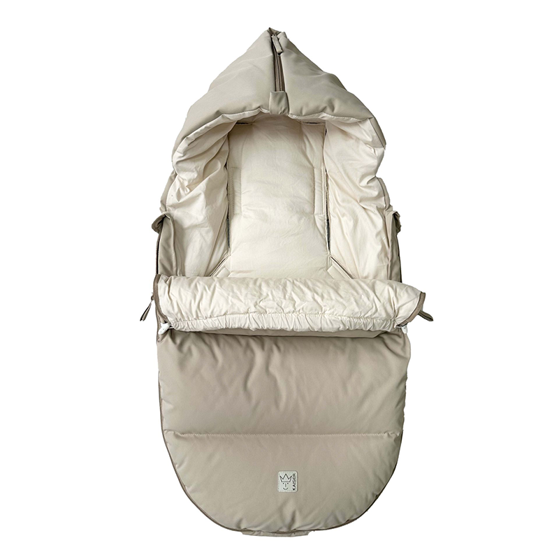 Kaiser Daunen Fusssack 'Little Dowwny' für Babyschale/Babywanne Sand - Online MY SNOWFLAKE