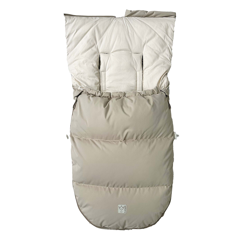 Kaiser Daunen Fusssack 'Little Dowwny' für Babyschale/Babywanne Sand - Online MY SNOWFLAKE