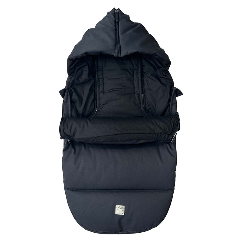Kaiser Down Footmuff 'Little Dowwny' for Infant Car Seat/Carrycot Black