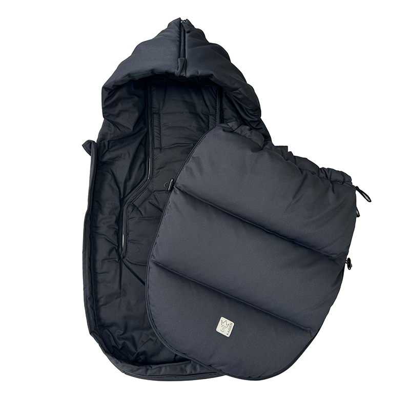 Kaiser Down Footmuff 'Little Dowwny' for Infant Car Seat/Carrycot Black