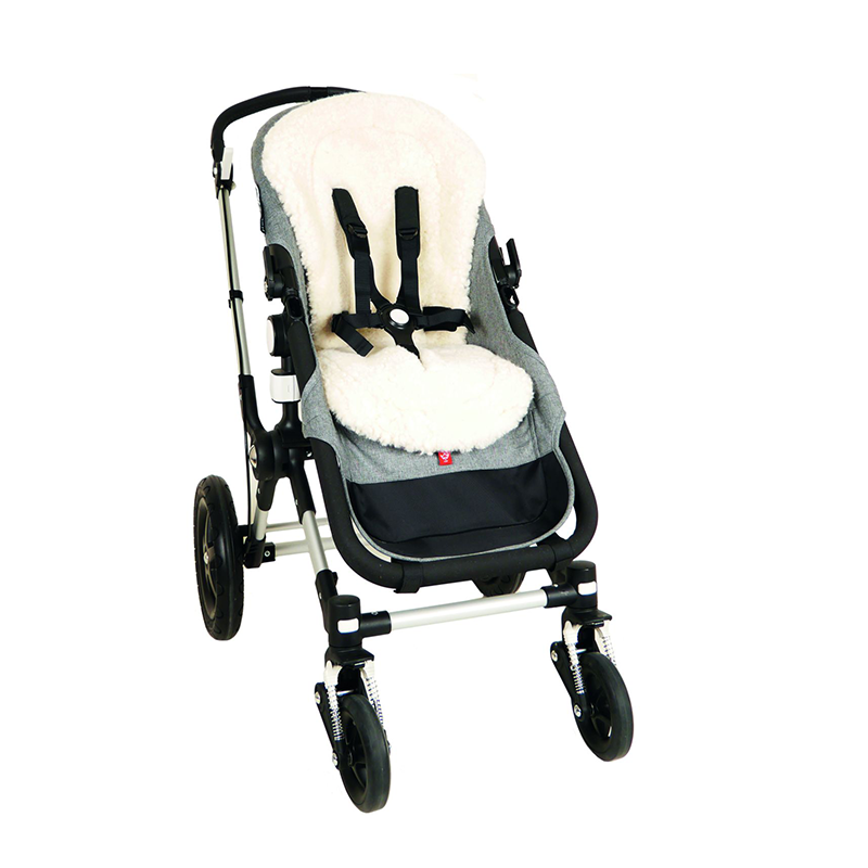 Kaiser  Lammfell-Sitzauflage Natural White