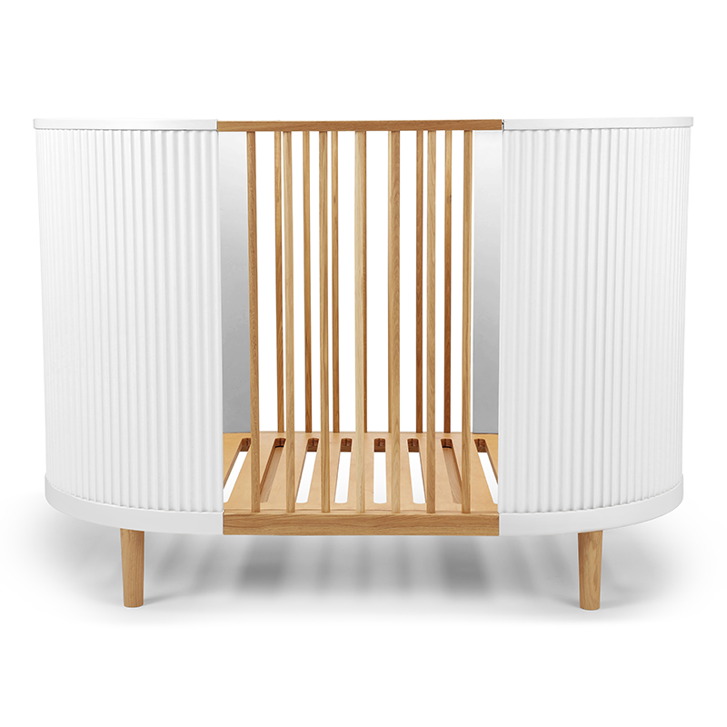 Kas Kopenhagen Babybett KAI in der Farbe White Oak