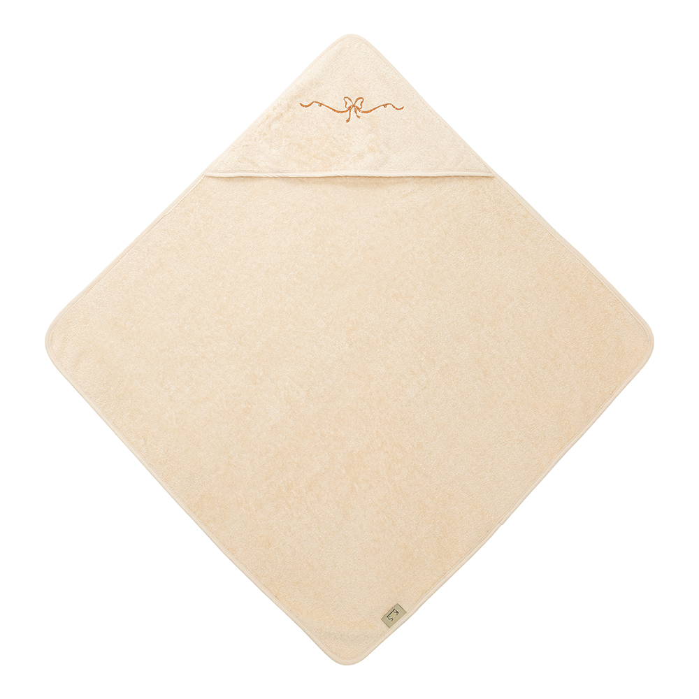 Kas Kopenhagen Serviette de bain à capuche 75 x 75 cm Bow