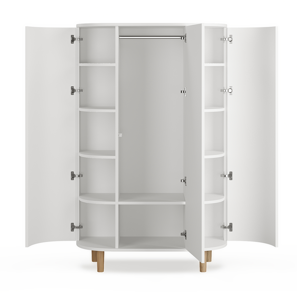 Kas Kopenhagen Armoire « Kai » blanc