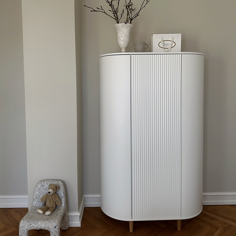 Kas Kopenhagen Armoire « Kai » blanc