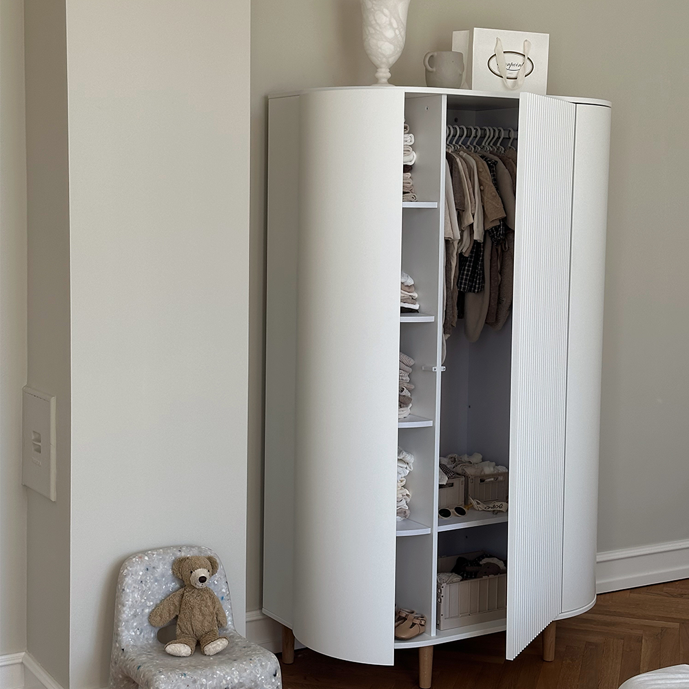 Kas Kopenhagen Armoire « Kai » blanc