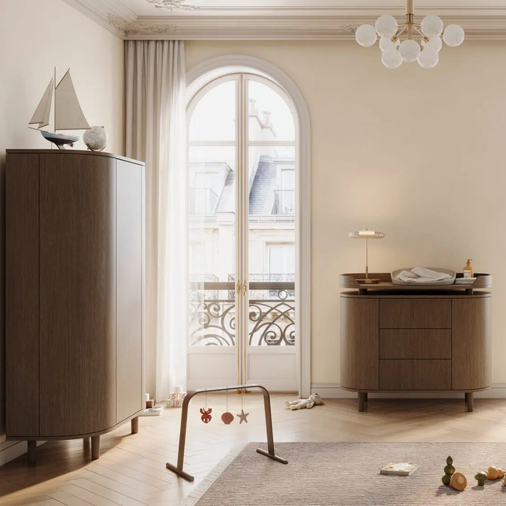 Kas Kopenhagen Kleiderschrank 'Kai' Smoked Oak