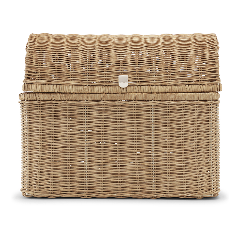 Kas Kopenhagen 3er Set handgeflochtene Raffia Körbe Desert